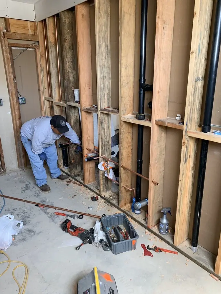 Commercial rough-in plumbing for Commercial Plumbing in Broadmoor